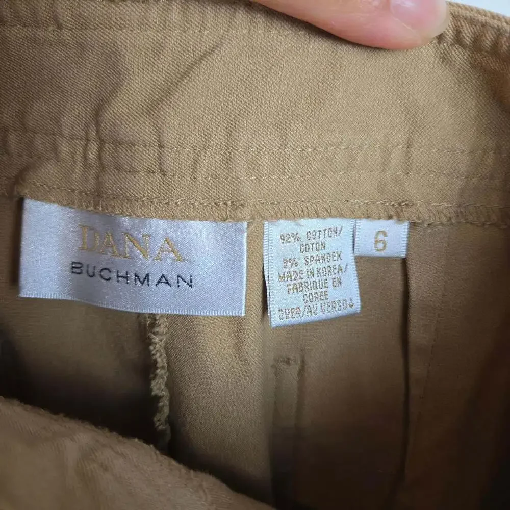 Dana Buchman Women's Tan and Brown Trousers